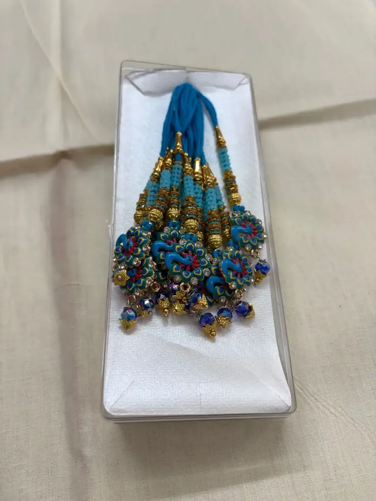 Peacock Pedal With Moti Bhabhi Rakhi