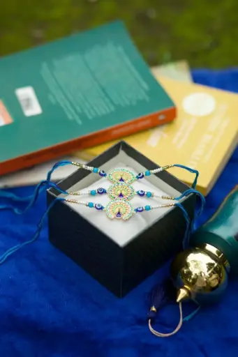 Peacock Pedal 2 Rakhi